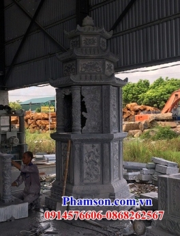 14+ mộ tháp sư trụ trì bằng đá đẹp hải dương