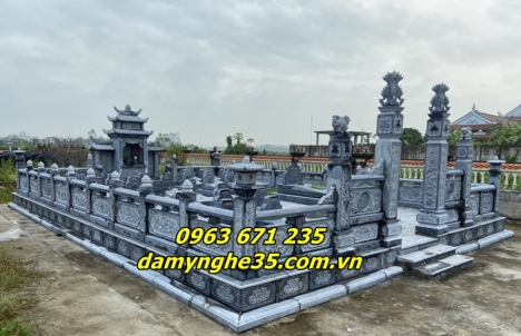 35 Mẫu lăng mộ đá đẹp bán tại Hà Nội