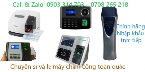 Lắp máy chấm công vân tay-chính hãng-lắp đặt tận nơi long an ,tiền giang , hồ chí minh