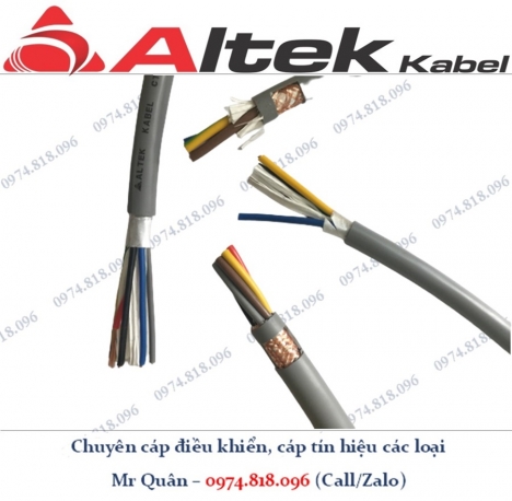 Cáp điều khiển Altek Kabel, có CO CQ đầy đủ