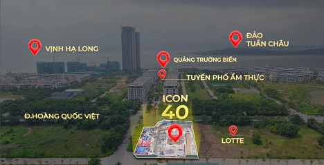 MỞ BÁN CHUNG CƯ ICON 40 VIEW BIỂN HẠ LONG - SỔ HỒNG LÂU DÀI.096876.366.