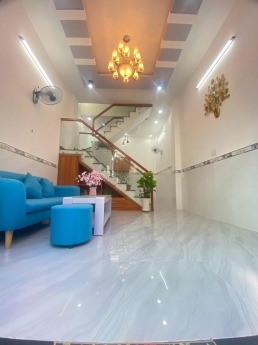 NHÀ MỚI XÂY, - 2 TẦNG BTCT TẶNG FULL NỘI THẤT - CHỈ 3.65 TỶ - QUANG TRUNG P.10