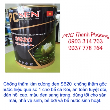Sơn chống thấm SB20 . Giải pháp chống thấm đột phá hiệu quả vừa an toàn tuyệt đối