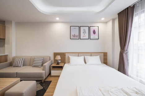 Bán nhà Q. Hoàng Mai, đường Tam Trinh 86m, MT 6.8 m, hơn 14 tỷ.