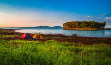 VƯỜN GLAMPING LA NGÀ VIEW HỒ TRỊ AN CỰC CHILL
