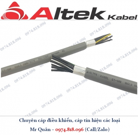 Cáp điều khiển Altek Kabel, có CO CQ đầy đủ