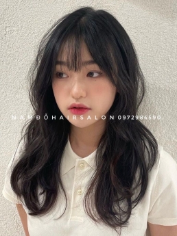 Uốn Xoăn Sóng Nước Top Salon Làm Tóc Lỡ Layer Đẹp Giá Rẻ Hoài Đức -Nam Đỗ Hair Salon