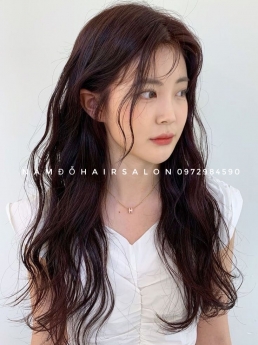 Uốn Xoăn Sóng Lọn To Top Salon Làm Tóc Lỡ Layer Đẹp Giá Rẻ Hoài Đức -Nam Đỗ Hair Salon