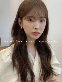Uốn Xoăn Sóng Lọn To Top Salon Làm Tóc Lỡ Đẹp Giá Rẻ Hoài Đức -Nam Đỗ Hair Salon