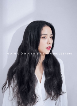Uốn Xoăn Sóng Nước Tóc Dài Đẹp Giá Rẻ Hoài Đức -Nam Đỗ Hair Salon