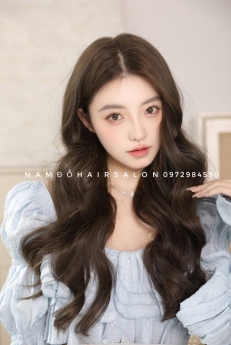 Uốn Xoăn Sóng Lọn To Tóc Dài Đẹp Giá Rẻ Hoài Đức -Nam Đỗ Hair Salon