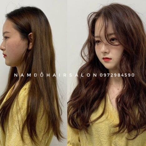 Top Salon Cắt Uốn Xoăn Sóng Tóc Dài Đẹp Giá Rẻ Hoài Đức - Nam Đỗ Hair Salon