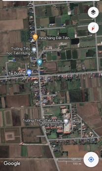 BÁN ĐẤT MẶT ĐƯỜNG THÔN TIÊN LÃNG NGAY CHỢ GIÁ CHỈ 1.X TỶ