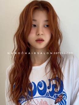 Uốn Xoăn Sóng Nước Top Salon Làm Tóc Lỡ Đẹp Uy Tín Giá Rẻ Hoài Đức -Nam Đỗ Hair Salon