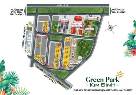 Green Park Kim ĐÍnh dự án hót nhất tiềm năng nhất tại Hải Dương