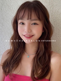 Uốn Xoăn Sóng Nước Top Salon Làm Tóc Lỡ Layer Đẹp Giá Rẻ Hoài Đức -Nam Đỗ Hair Salon