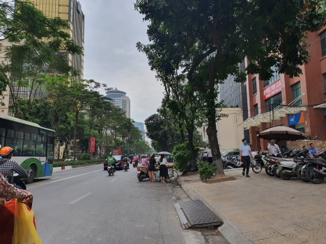 Lô đất 176m2 xây building mặt phố VIP Láng Hạ