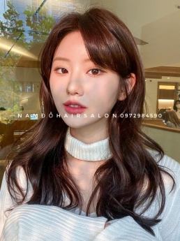 Uốn Xoăn Sóng Nước Top Salon Làm Tóc Lỡ Layer Đẹp Giá Rẻ Hoài Đức -Nam Đỗ Hair Salon
