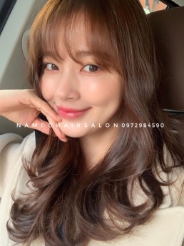 Uốn Xoăn Sóng Top Salon Làm Xoăn Sóng Tóc Lỡ Layer Đẹp Uy Tín Giá Rẻ Hoài Đức - Nam Đỗ Hair Salon