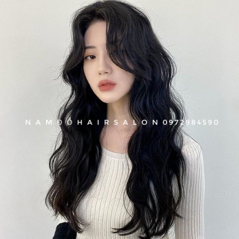 Uốn Xoăn Sóng Nước Lọn To Đẹp Uy Tín Giá Rẻ Hoài Đức -Nam Đỗ Hair Salon