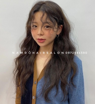 Top Salon Làm Xoăn Sóng Nước Tóc Dài Layer Đẹp Giá Rẻ Hoài Đức -Nam Đỗ Hair Salon