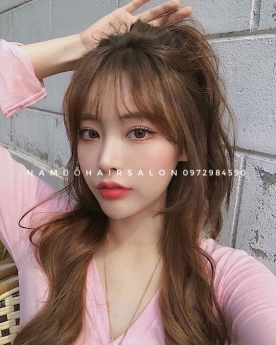 Làm Salon Làm Xoăn Sóng Tóc Dài Tầng Thấp Đẹp Giá Rẻ Hoài Đức - Nam Đỗ Hair Salon