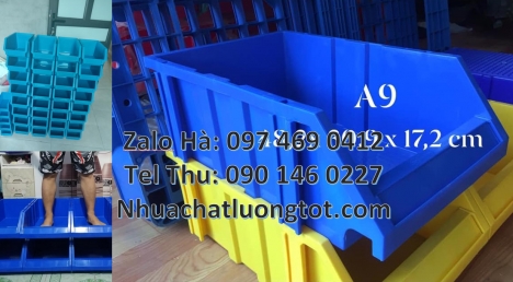 Khay nhựa xanh duy tân, Khay nhựa A5 Khay đựng linh kiện điện tử kệ đại, kệ trung kệ lớn, kệ nhỏ,