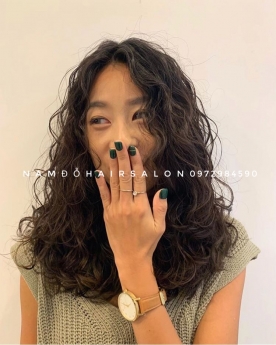 Uốn Xoăn Xù Mì Top Salon Làm  Tóc Lỡ Đẹp Uy  Tín Giá Rẻ Hoài Đức -Nam Đỗ Hair Salon