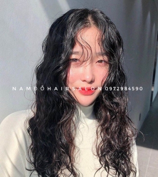 Uốn Xoăn Hippie Top Salon Làm Tóc Lỡ Đẹp Uy Tín Giá Rẻ Hoài Đức -Nam Đỗ Hair Salon