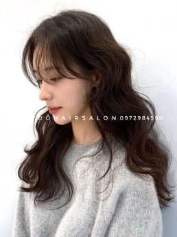 Uốn Xoăn Sóng Lọn To Top Salon Làm Tóc Lỡ Đẹp Uy Tín Giá Rẻ Hoài Đức -Nam Đỗ Hair Salon