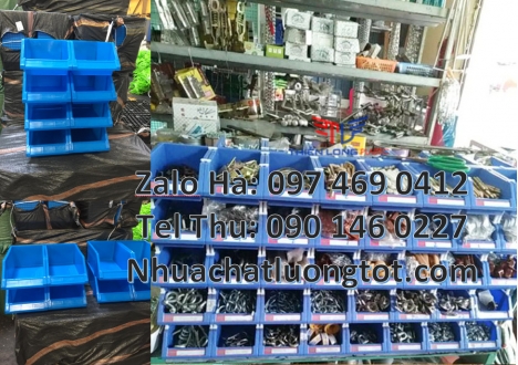 Khay nhựa xanh duy tân, Khay nhựa A5 Khay đựng linh kiện điện tử kệ đại, kệ trung kệ lớn, kệ nhỏ,