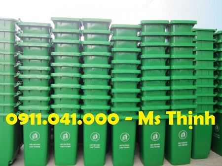 Sỉ lẻ thùng rác nhựa 120L 240L giá rẻ tận gốc thùng rác số lượng lớn