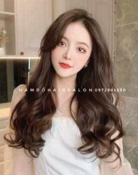 Uốn Xoăn Sóng Lọn To Tóc Dài Đẹp Uy Tín Giá Rẻ Hoài Đức -Nam Đỗ Hair Salon