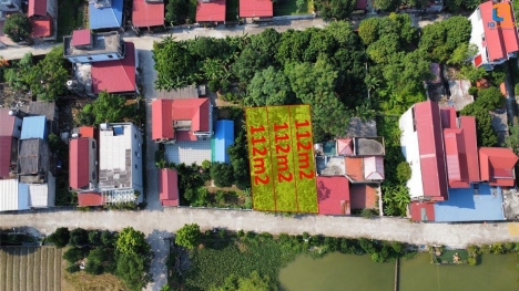 Đất bìa làng 112m2 thôn Bắc Thượng, Quang Tiến, Sóc Sơn. Đường rộng 8m, gần kcn Nội Bài.