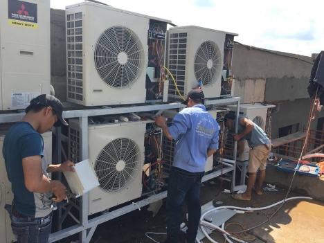 Máy lạnh âm trần Mitsubishi Heavy thiết kế phù hợp với không gian