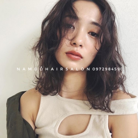 Uốn Xoăn Sóng Nước Tóc Lỡ Top Salon Làm Đẹp Uy Tín Giá Rẻ Hoài Đức -Nam Đỗ Hair Salon