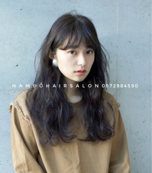 Uốn Xoăn Sóng Tóc Lỡ Layer Top Salon Làm Đẹp Uy Tín Giá Rẻ Hoài Đức -Nam Đỗ Hair Salon
