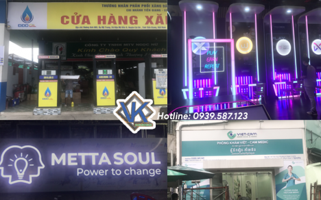 Làm bảng hiệu giá rẻ,uy tín |Vĩnh Khang Quảng Cáo