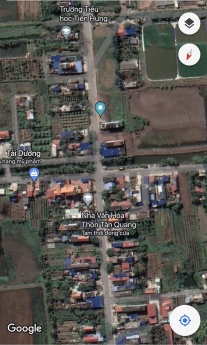 BÁN ĐẤT MẶT ĐƯỜNG THÔN TIÊN LÃNG NGAY CHỢ GIÁ CHỈ 1.X TỶ
