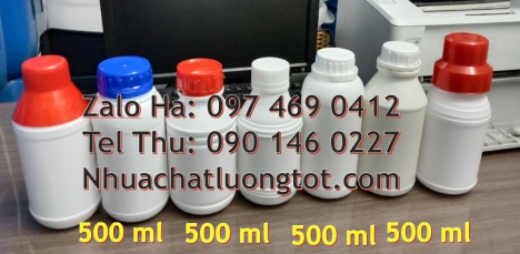 Chai nhựa 30ml 50ml đựng hóa chất, Chai hdpe 100ml vuông Chai 500ml miệng nhỏ chai 250ml đựng axit