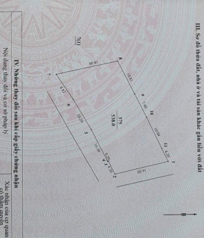 bán 538m đất phố Hồ tùng Mậu, xây chung cư, phân lô đều được, mặt tiền 50m, lô góc nở hậu