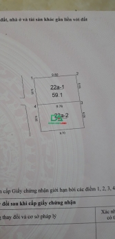 Cực hiếm 59m2 đất xóm hậu Uy Nỗ Đông Anh – Ô tô vào đất