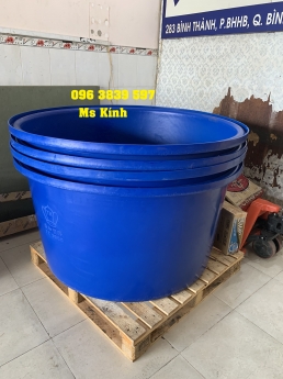 Thùng nhựa tròn 1000 lít nuôi cá, đựng nước sạch, hóa chất giá ưu đãi - 096 3839 597 Ms Kính