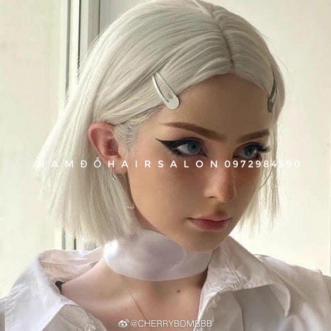 Màu Khói Trắng Top Salon Nhuộm Tóc Đẹp Giá Rẻ Hoài Đức - Nam Đỗ Hair Salon