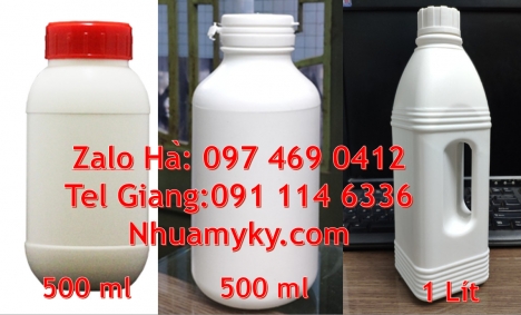chai 100 ml đựng mẫu thử, Chai nhựa đựng thuốc thú y, chai nhựa đựng thuốc thủy sản, chai nhựa đựng