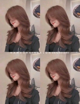 Màu Tím Khói Top Salon Nhuộm Tóc  Uy Tín Giá Rẻ Hoài Đức - Nam Đỗ Hair Salon