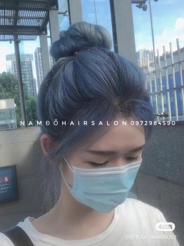 Màu Xanh Dương Top Salon Nhuộm Tóc Đẹp Giá Rẻ Hoài Đức - Nam Đỗ Hair Salon