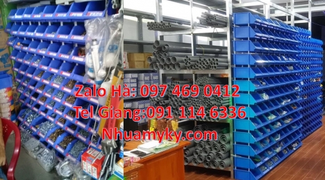 Khay nhựa xanh cỡ nhỏ, Kệ nhựa Khay ốc vít, kệ ốc vít, Kệ nhựa duy tân, Kệ dụng cụ trung, khay đựn