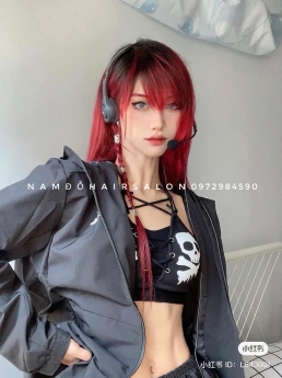 Màu Đỏ Top Salon Nhuộm Tóc Uy Tín Giá Rẻ Hoài Đức - Nam Đỗ Hair Salon