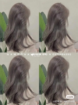Màu Hồng Trà Sữa Top Salon Nhuộm Tóc Đẹp Giá Rẻ Hoài Đức - Nam Đỗ Hair Salon
